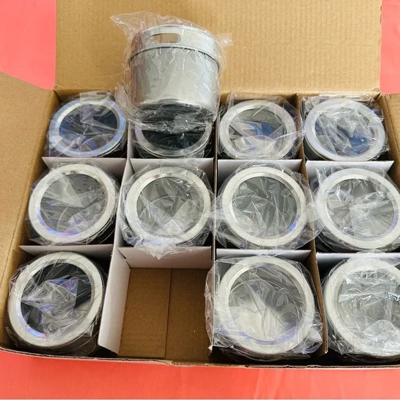 Silver Food Storage Containers for Kitchen Organization - Picture 3 of 10